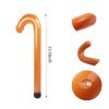 Yewong Old Man Costume Grandpa Accessories Set Old Man Wig and Glasses Inflatable Walking Moustache and Eyebrows for Old Grandpa Cosplay (Set B) view 4