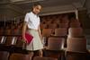 French Toast Girls Pull-on Kick Pleat School Uniform Scooter Skirt, Navy, 6X US view 3