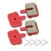 RANNYY Brake Pads, 8pcs Brake Pads Durable Resin SemiMetal Braking Replacement for Electric Vehicle Mountain Bike Bicycle view 1