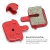 RANNYY Brake Pads, 8pcs Brake Pads Durable Resin SemiMetal Braking Replacement for Electric Vehicle Mountain Bike Bicycle view 4