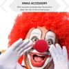 EXCEART 40pcs Red Clown Nose Sponge Balls Lightweight Comfortable Party Props for Halloween Cosplay Costume Parties Carnivals Professional Clowns Festive Decor view 3