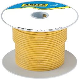 SEACHOICE Tinned Copper Marine Wire (Color: Yellow, Size: 100', Option: 12 awg)