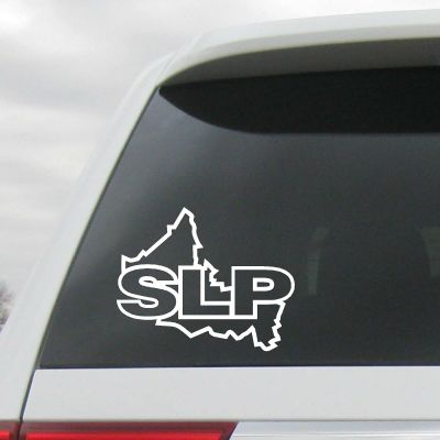 SAN LUIS Potosi SLP Mexico Sticker for Car Vinyl Decal Truck Window Bumper Sticker Laptop Decal (White, 10"  8")