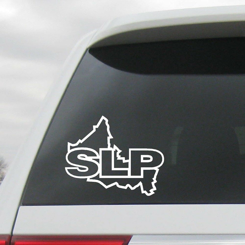SAN LUIS Potosi SLP Mexico Sticker for Car Vinyl Decal Truck Window Bumper Sticker Laptop Decal (White, 10" 8")