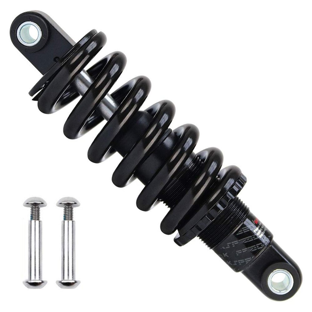 LvTu Mountain Bike Shock Absorber 125mm/ 150mm/ 165mm/ 190mm Adjustable Spring Downhill Rear Shock 450Lbs /650Lbs /750Lbs /850Lbs (Color : 125mm, Size : 850 Lbs)