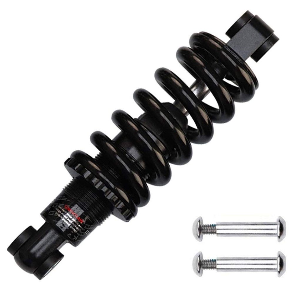 LvTu Bike Shock Absorber Rear Spring Soft Tail Suspension with Bushing and Screw (Color : 165mm, Size : 150 Lbs)