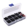 Professional Badminton Racquet Repair Kit, Nylon Grommet Wire Frame Eyelet Replacement Set with Tools, Standard Size view 1