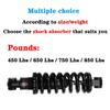 LvTu Mountain Bike Shock Absorber 125mm/ 150mm/ 165mm/ 190mm Adjustable Spring Downhill Rear Shock 450Lbs /650Lbs /750Lbs /850Lbs (Color : 150mm, Size : 850 Lbs) view 4