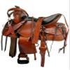 Western Rodeo Saddle Barrel Racing Pleasure Tooled Leather TACK Set 15 16 17 18 (16 in) view 1
