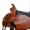 Western Rodeo Saddle Barrel Racing Pleasure Tooled Leather TACK Set 15 16 17 18 (16 in) view 4