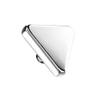 Pierced Owl G23 Implant Grade Titanium Flat Triangle Shaped Internally Threaded Dermal Anchor Top (14GA (1.6mm)) view 1