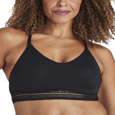 Bali Women's Comfort Revolution Longline Wirefree Bralette with Lace DF6594