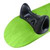 Softrucks Skateboard Indoor Practice Complete 8.0" Black Trucks, Stained Green view 2