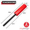 Play Platoon Padded Blocking Guards, 2 Pack Red Contact Sticks, Football Blocking Pad, Tackling Dummies for Football, Hitting Pads for Defender Simulation and Training in Basketball, Lacrosse, Boxing view 2