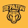 UGP Campus Apparel AW03 - DePauw Tigers Arch Logo Crewneck Sweatshirt - 2X-Large - Gold view 2