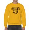 UGP Campus Apparel AW03 - DePauw Tigers Arch Logo Crewneck Sweatshirt - 2X-Large - Gold view 4