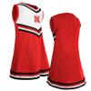 Little King NCAA Toddler/Youth Girls Team Cheer Jumper Dress-Nebraska-2T view 3