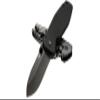 CRKT Squid XM Everyday Carry Assisted Folding Knife with Frame Lock: D2 Plain Edge Blade, G10 Handle, Pocket Clip, 2495K view 3