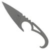 CRKT SDN Fixed Blade Knife with Sheath: Lightweight EDC Outdoor Knife, Stainless Steel with Thermoplastic Sheath 2909, Gray view 1