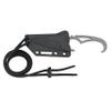 CRKT SDN Fixed Blade Knife with Sheath: Lightweight EDC Outdoor Knife, Stainless Steel with Thermoplastic Sheath 2909, Gray view 3