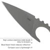 CRKT SDN Fixed Blade Knife with Sheath: Lightweight EDC Outdoor Knife, Stainless Steel with Thermoplastic Sheath 2909, Gray view 4