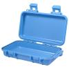 Airtight Storage Container, Waterproof Blue/Black Shockproof Box Dry Storage Box with 2 UShape Buckle for Swimming for Kite Boarding for Water Sport(blue, S)