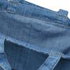 F-Style F-SD010521-050 Drawstring Tote Bag, Denim, 3.1 gal (15 L) Drawstring Tote Bag view 4