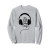 90s R&B Vibes Only DJ Headphones RnB Sweatshirt view 1