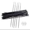chensong Spokes Nipples Spokes Fit Fit Fit Fit for Bikes 12pcs Aero Mountain Bike Road Straight Pull Spokes Bike Spokes Cycling Spokes(298mm) view 1