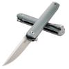 CRKT CEO Compact Everyday Carry EDC Pocket Folding Knife with Liner Lock: Stainless Steel Plain Edge Blade, Glass-Reinforced Nylon Handle, Reversible Pocket Clip, 7095 view 3