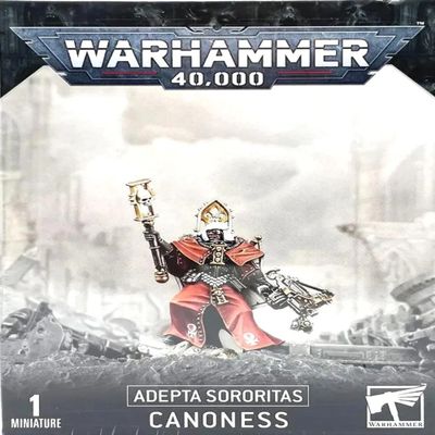 Adepta Sororitas Canoness Warhammer Miniature for The Sisters