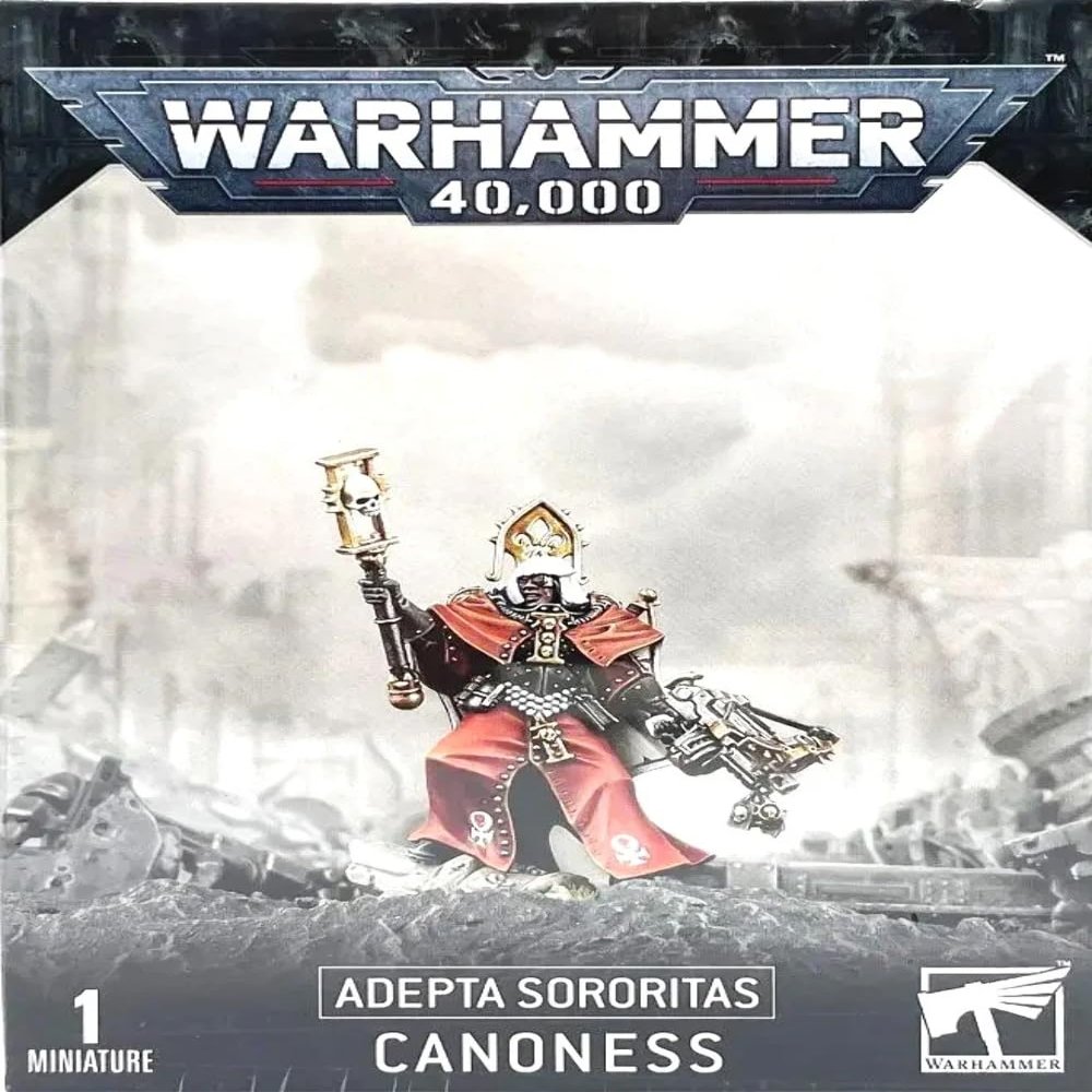 Adepta Sororitas Canoness Warhammer Miniature for The Sisters