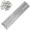 chensong Spokes Nipples Bike Spokes 10Pcs 14G Spoke with Stainless Steel Copper Nipple Bike Motorcycle Strength Wheel Spoked Spokes Fit Fit Fit Fit for Bikes Cycling Spokes(300MM) view 1