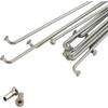 chensong Spokes Nipples Bike Spokes 10Pcs 14G Spoke with Stainless Steel Copper Nipple Bike Motorcycle Strength Wheel Spoked Spokes Fit Fit Fit Fit for Bikes Cycling Spokes(300MM) view 4