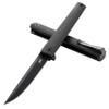 CRKT CEO Everyday Carry EDC Pocket Folding Knife with Liner Lock: AUS 8 Plain Edge Blade, Glass-Reinforced Nylon Handle, Reversible Pocket Clip, 7097K view 4