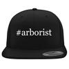 #Arborist - Embroidered Structured Flat Bill Hat | Trendy Baseball Cap for Men and Women | Modern Cap in Snapback Closure | Black | One Size view 1