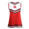 Little King NCAA Toddler/Youth Girls Team Cheer Jumper Dress-Nebraska-3T view 2