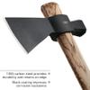 CRKT Chogan Hammer T-Hawk: Outdoor Camping Axe with Hammer Poll, Forged Carbon Steel Head, Tennessee Hickory Wooden Handle 2724 view 4