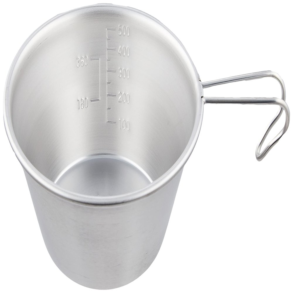 Captain Stag UH-49 Sierra Cup, Stainless Steel, Large, 20.2 fl oz (630 ml), Spiral Finish, Stainless Steel, Made in Japan, Tsubamesanjo, Silver