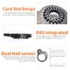 HUDAMZKY KT-V12L/R Electric Bike Magnets Pedal Assist Sensor Ebike Kit Easy Crank Installation PAS Sensor (V12L SM Plug) view 3