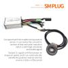 HUDAMZKY KT-V12L/R Electric Bike Magnets Pedal Assist Sensor Ebike Kit Easy Crank Installation PAS Sensor (V12L SM Plug) view 4
