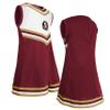 Little King NCAA Toddler/Youth Girls Team Cheer Jumper Dress-Florida State-4T view 3