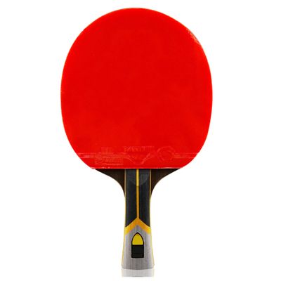 LINGOSHUN Table Tennis Rackets Set with Carbon Fibre Technolog,Premium Ping Pong Bats for Increased Control,Spin,9 Star/Single/Long Handle