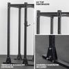 Titan Fitness X-3 Flat Foot Power Rack Extension Kit, 82" Height x 24" Depth, 3x3 11-Gauge Steel Uprights, Bolt-Together Rack Expansion for Home Gym view 3