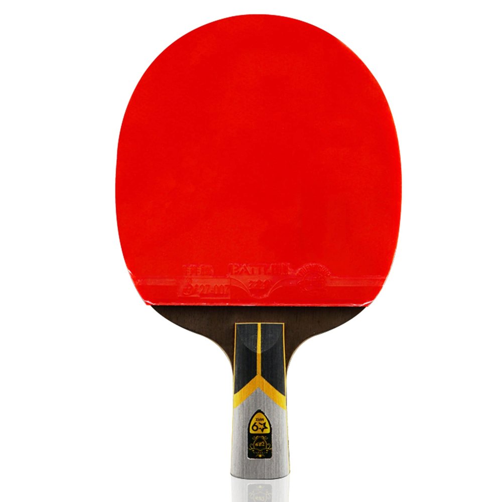 LINGOSHUN Table Tennis Rackets Set with Carbon Fibre Technolog,Premium Ping Pong Bats for Increased Control,Spin,9 Star/Single/Short Handle