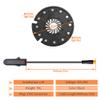 HUDAMZKY KT D12 Bike Magnets Pedal Assist Sensor Ebike Easy Crank Installation PAS Sensor (D12 Waterproof Plug) view 2