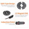 HUDAMZKY KT D12 Bike Magnets Pedal Assist Sensor Ebike Easy Crank Installation PAS Sensor (D12 Waterproof Plug) view 3