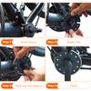 HUDAMZKY KT D12 Bike Magnets Pedal Assist Sensor Ebike Easy Crank Installation PAS Sensor (D12 Waterproof Plug) view 4