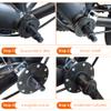 HUDAMZKY Elecrtic Bicycle KT PAS 8 Magnets Speed Sensor Ebike Power Pedal Assist Sensor System Assistant SM/Waterproof Plug for Ebike Conversion Kit (8PAS SM Plug) view 4