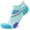 Balega Ultraglide Cushioning Performance No Show Athletic Running Socks for Men and Women (1 Pair), Light Aqua/Lake Blue, Medium view 1